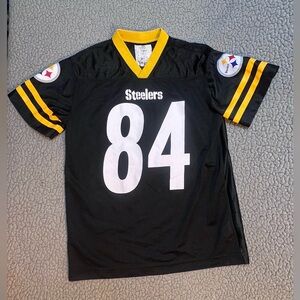 NFL Pittsburgh Antonio Brown Youth Jersey Boys Size Medium 8 Black And Yellow
